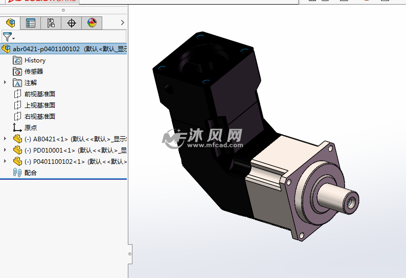 减速器模型简图