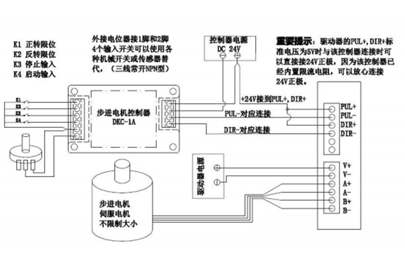 闹钟的接线图