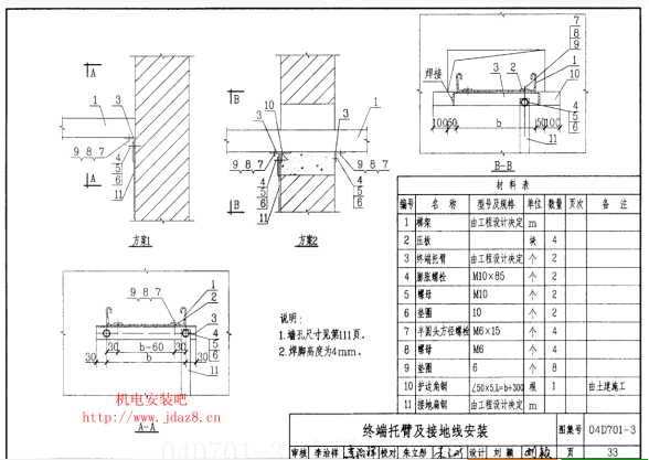 机房接地绝缘子安装距离